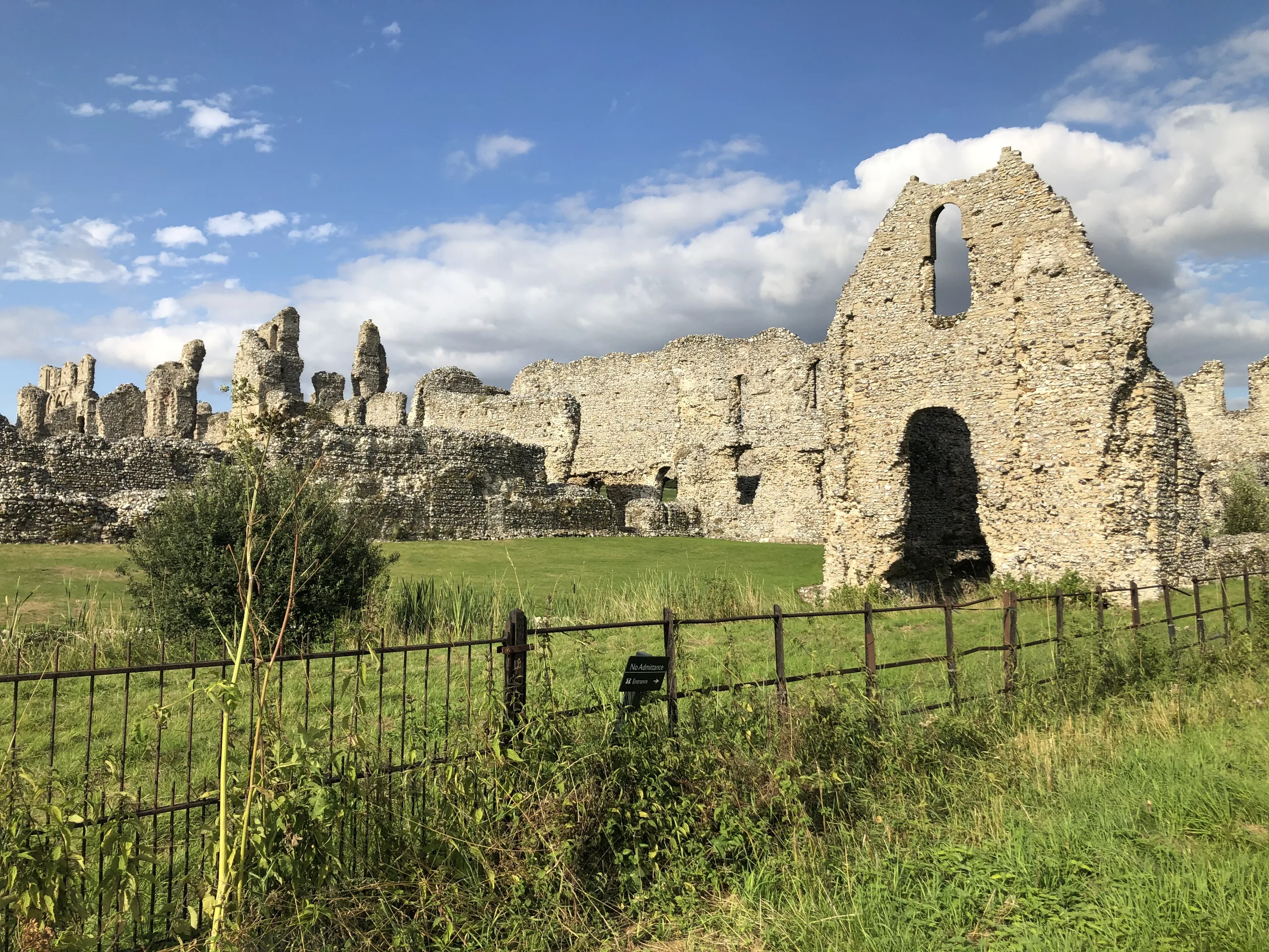 Castle Acre Castle by Sagan Cowne